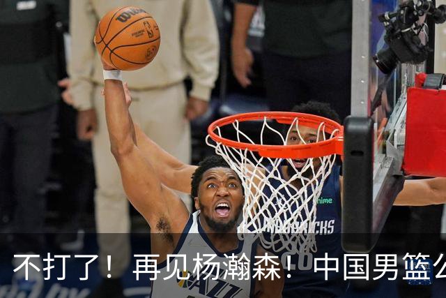 不打了！再见杨瀚森！中国男篮公布十二人名单